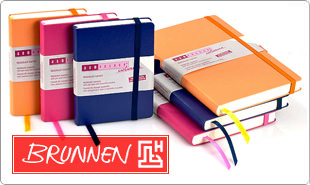 Записные книжки в цветных обложках Brunnen Color
