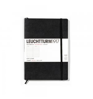 Leuchtturm1917 Medium Soft Cover Notebook Black