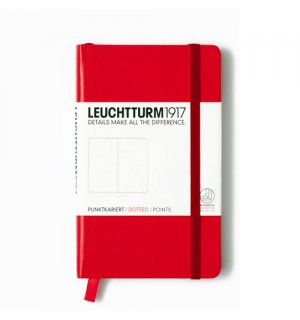 Leuchtturm1917 Pocket Notebook Red