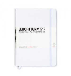 Leuchtturm1917 Medium Notebook White (белый)