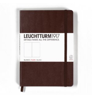 Leuchtturm1917 Medium Notebook Tobacco (темно-коричневый)