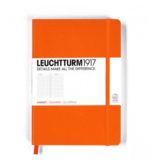 Leuchtturm1917 Medium Notebook Orange (оранжевый)