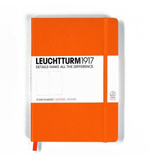 Leuchtturm1917 Medium Notebook Orange (оранжевый)