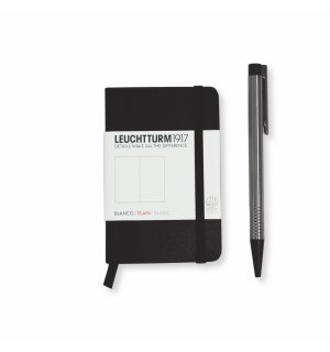 Leuchtturm1917 Mini Notebook Black