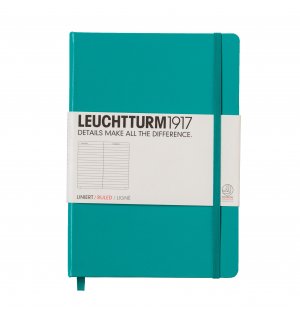 Leuchtturm1917 Medium Notebook Emerald (изумрудный)