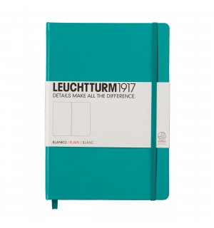 Leuchtturm1917 Medium Notebook Emerald (изумрудный)