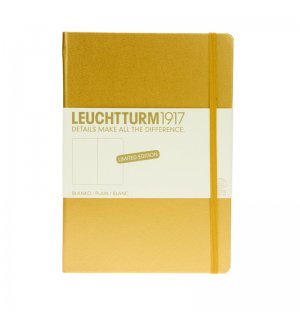 Leuchtturm1917 Medium Notebook Gold