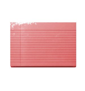 INDINOTES Цветные индексные карточки с полем Colored Index Cards A6