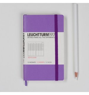 Leuchtturm1917 Еженедельник на 2014 год, неделя на развороте (вертикальный) Soft Cover (Распродажа) Pocket