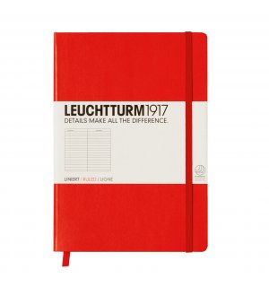 Leuchtturm1917 Medium Notebook Red (красный)