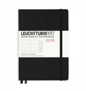 Leuchtturm1917 Еженедельник на 2017 год, неделя на развороте (Распродажа) Medium