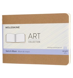 Альбом для рисования Moleskine Art Cahier Sketch Album, Pocket, бежевый