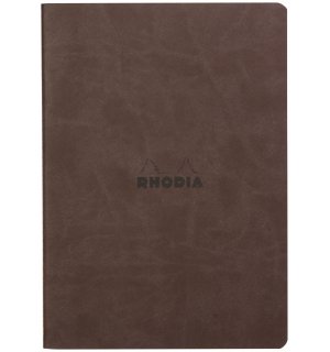 Rhodia Rhodiarama тетрадь на сшивке, шоколадный (в точку)  A5