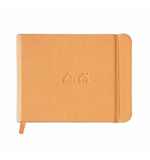 Rhodia Блокнот Webnotebook 140х110 мм оранжевый (в точку) А6