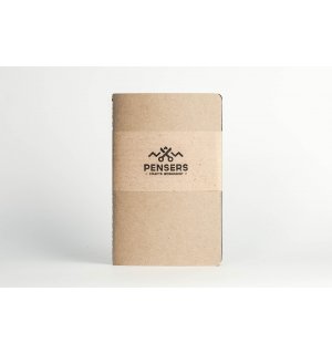 Pensers скетчбук-тетрадь №3 (с черными листами) A5