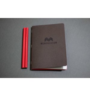 Скетчбук Memorandum WHITE RED BOOK (нелинованный), A5