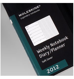 Еженедельник Moleskine Classic Soft (2012), Pocket, черный