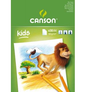 Canson Kids — склейка для детского творчества A4