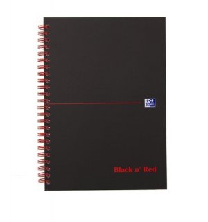 Тетрадь Oxford Black n' Red Wirebound A5