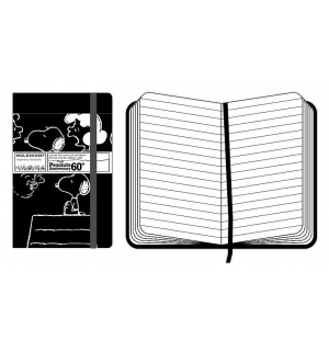 Записная книжка Moleskine Peanuts в линейку (черная)