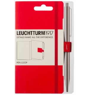 Leuchtturm1917 Pen Loop Red (Петля-держатель для ручки/карандаша красная)