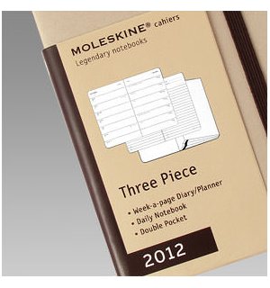 Комплект Moleskine Cahier из 3-х штук, коричневые цвета