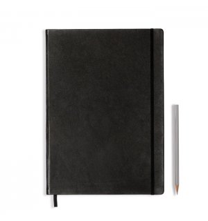 Leuchtturm1917 Leather Master Notebook Black (натуральная кожа)