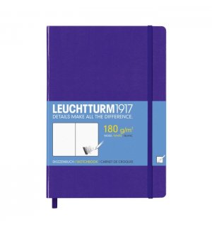 Leuchtturm1917 Medium Sketchbook Purple