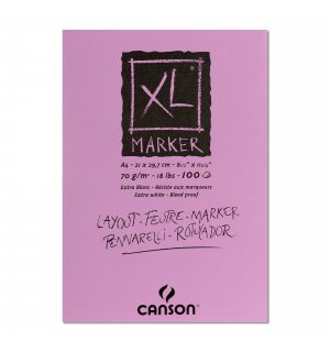 Canson XL Marker - склейка для маркеров и каппилярных ручек A4