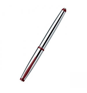Cleo Skribent Chiffre 2000 Purple Red ручка перьевая F (бордовый / хром)