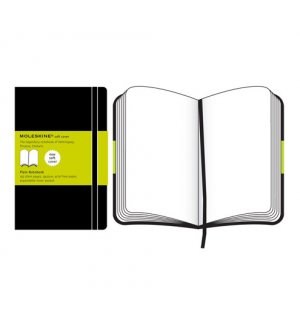 Записная книжка Moleskine Classic Soft (нелинованная), Large, черная