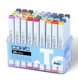 Copic Classic Набор маркеров 36 цветов (x36)