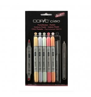 Copic Ciao Набор маркеров 6 цветов Pastel Colors (x6)