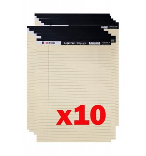 INDINOTES Legal Pad A4 (x10)