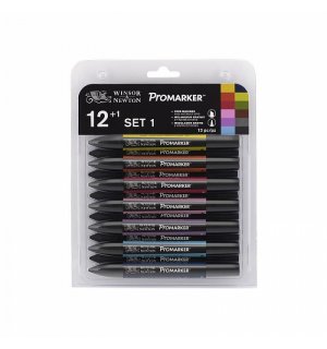 Winsor & Newton Promarker Набор маркеров 12 set 1 (x13) 