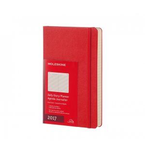 Ежедневник Moleskine Classic (2017), Large, красный