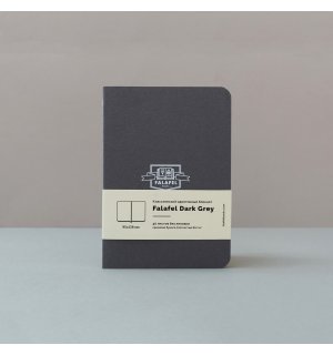 Falafel books Скетчбук Dark Grey A6