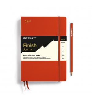 Leuchtturm1917 Finish Journal Medium Fox Red (рыжий) A5