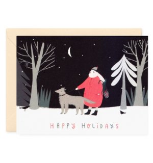 Открытка "Happy Holidays" C6