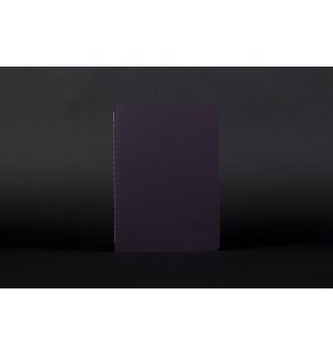 Sketchbook Me Фиолетовый нелинованный с лаймовой вставкой A5