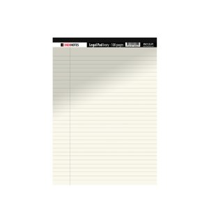 INDINOTES Legal Pad Ivory A4