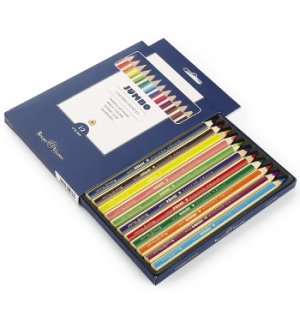 Набор цветных утолщённых карандашей Bruno Visconti Jumbo (12 шт.)