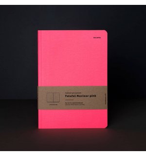 Falafel books Блокнот для записей Falafel Nuclear pink А5