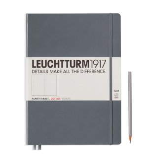 Leuchtturm1917 Master Slim Notebook Anthracite