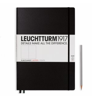 Leuchtturm1917 Master Slim Notebook Black