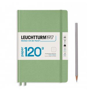 Leuchtturm1917 Medium Notebook 120g Edition Sage (пастельный зеленый) А5