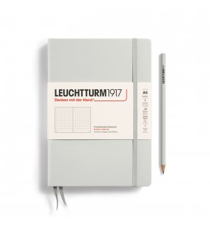 Leuchtturm1917 Medium Notebook Light Grey (светлый серый)