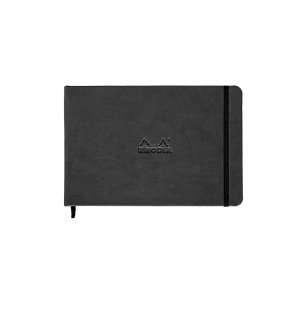 Rhodia Webnotebook Landscape Black Medium