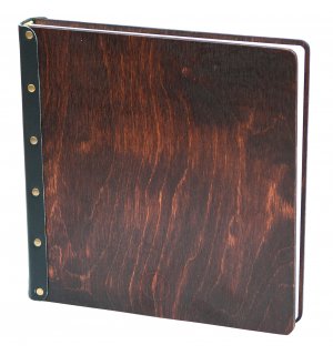 Нелинованный блокнот/скетчбук "WoodMark", XL, мокко
