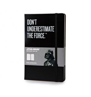 Moleskine Star Wars Limited Edition, записная книжка, в линейку, Large, черная